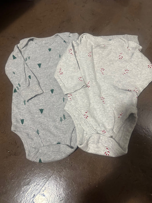 Holiday onesies , Kids 6 Month (3-6M)