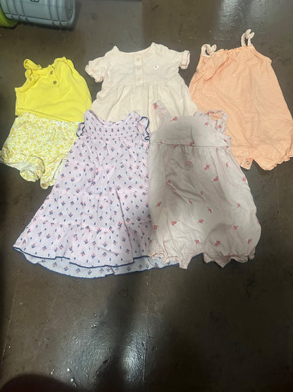 Baby Girl Rompers & Dresses. Retails $50+, Kids 9 Month (6-9M)