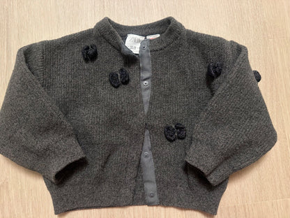 Zara Sweater with Bows - retails $30, Kids 18 Month (12-18M)