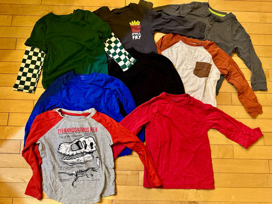 Boys long sleeve shirts - 4T, Kids 4/4T