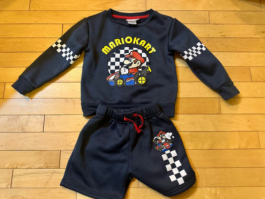 Mario Kart Sweatsuit - 4T. Retails $30., Kids 4/4T