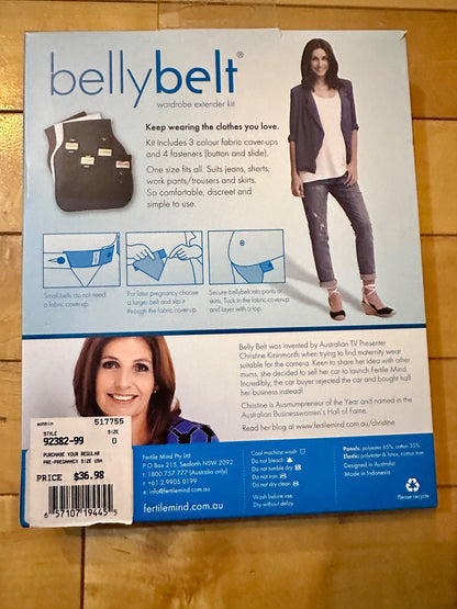 Belly Belt - Pant Extender. Retails $37., Maternity S (4-6)