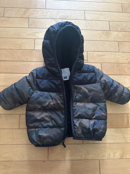 Gap Baby Cold Control Puffer Jacket - 0 to 6 months. Retails $78., Kids 3 Month (0-3M)