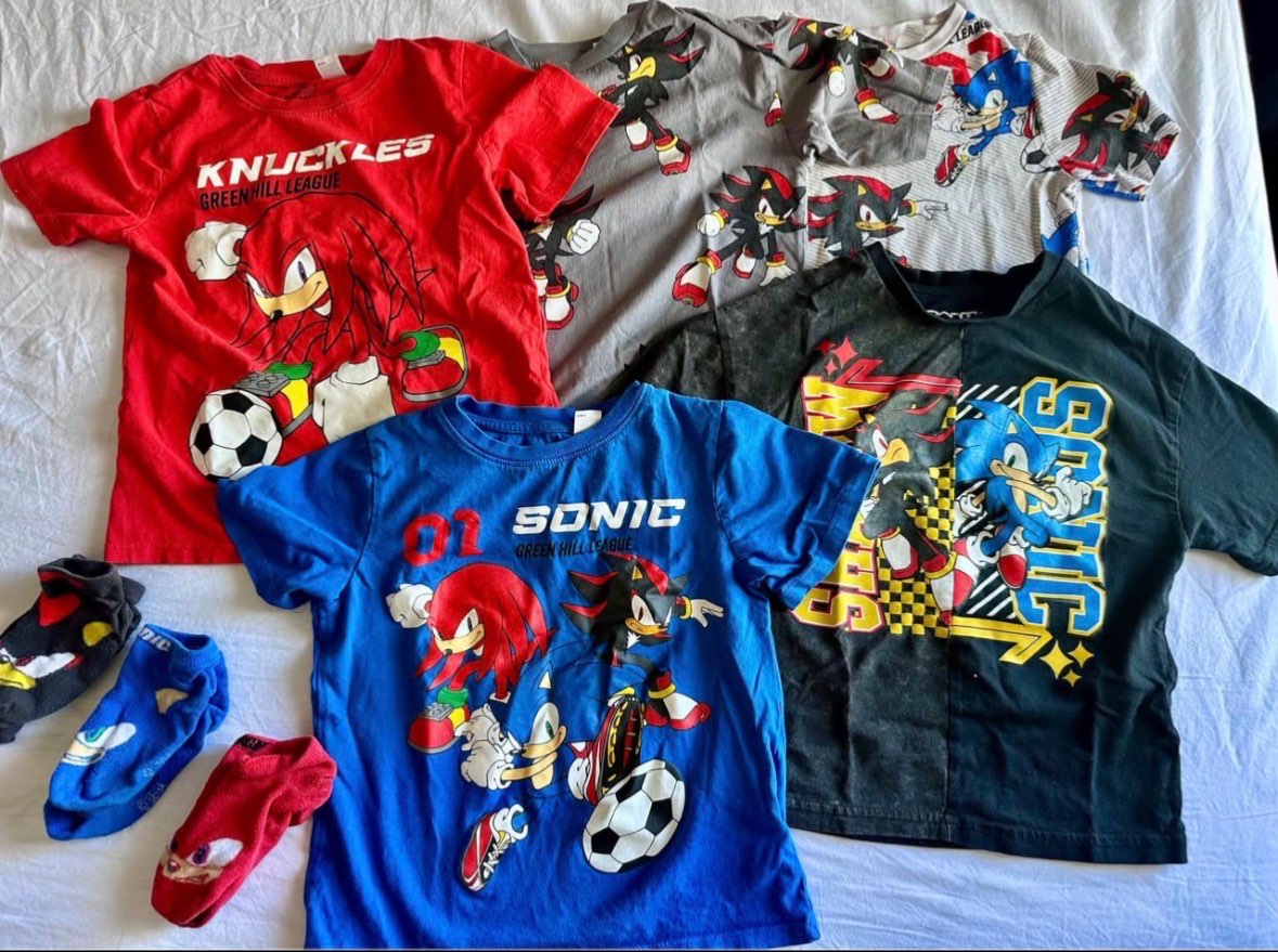 Sonic Clothing - 5/6T, Kids 5/5T
