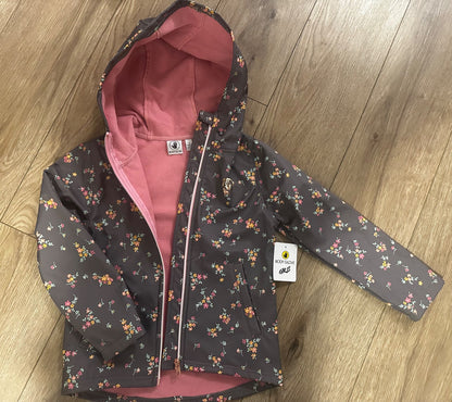 Girl fleece lined jacket size 7, Kids 7 & 8 (small)