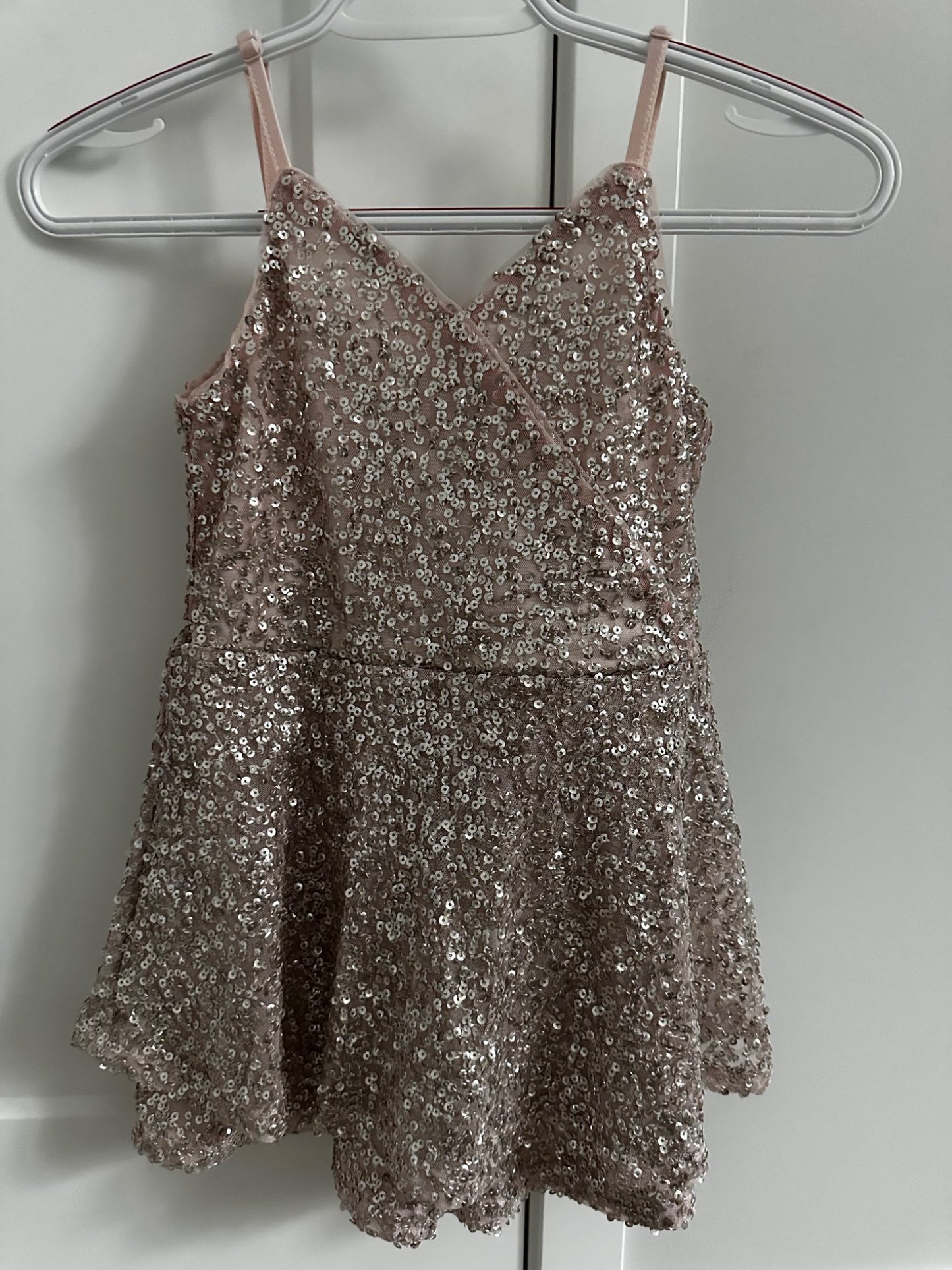 Girl sparkly jumpsuit size 7, Kids 7