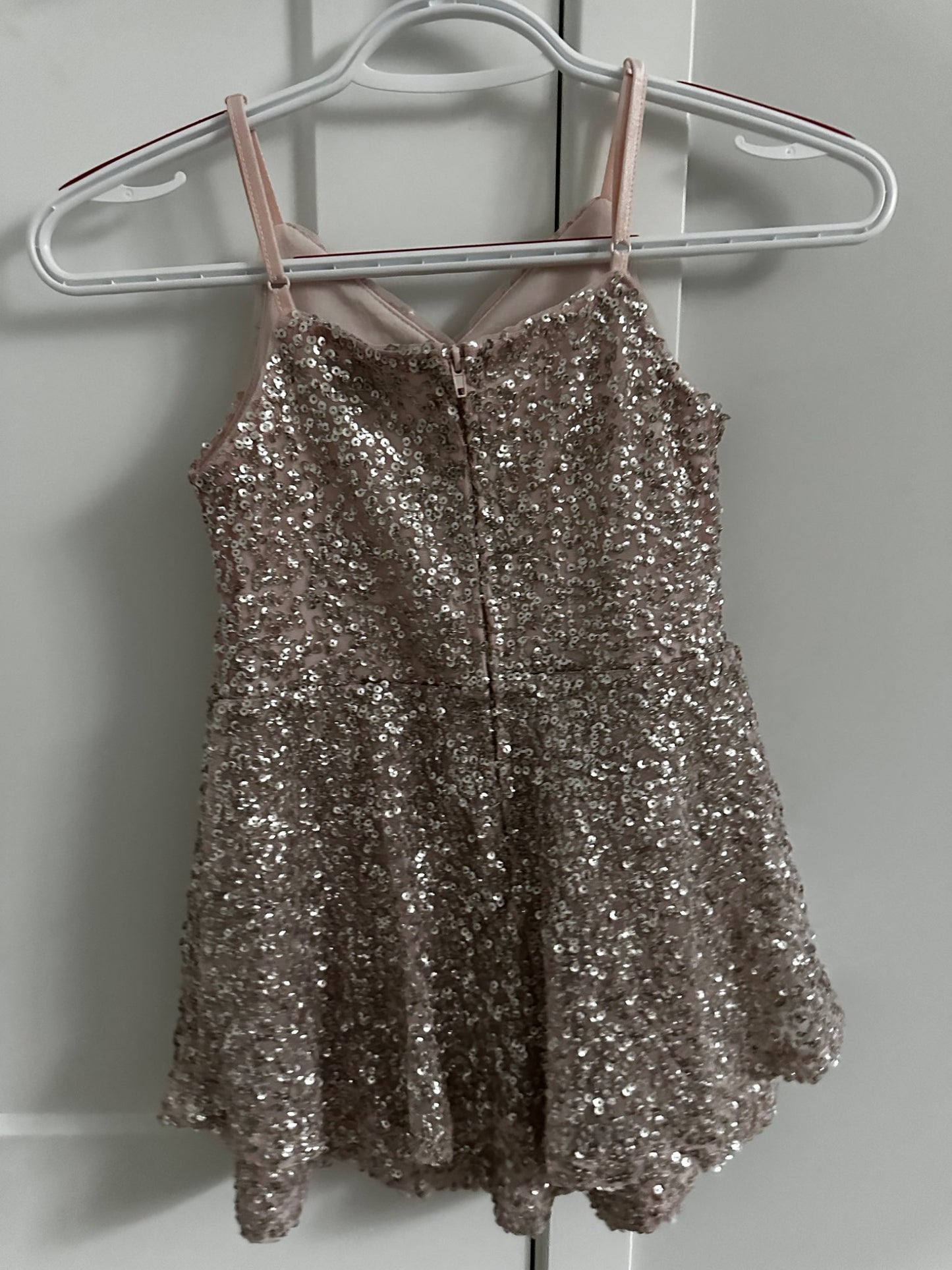 Girl sparkly jumpsuit size 7, Kids 7