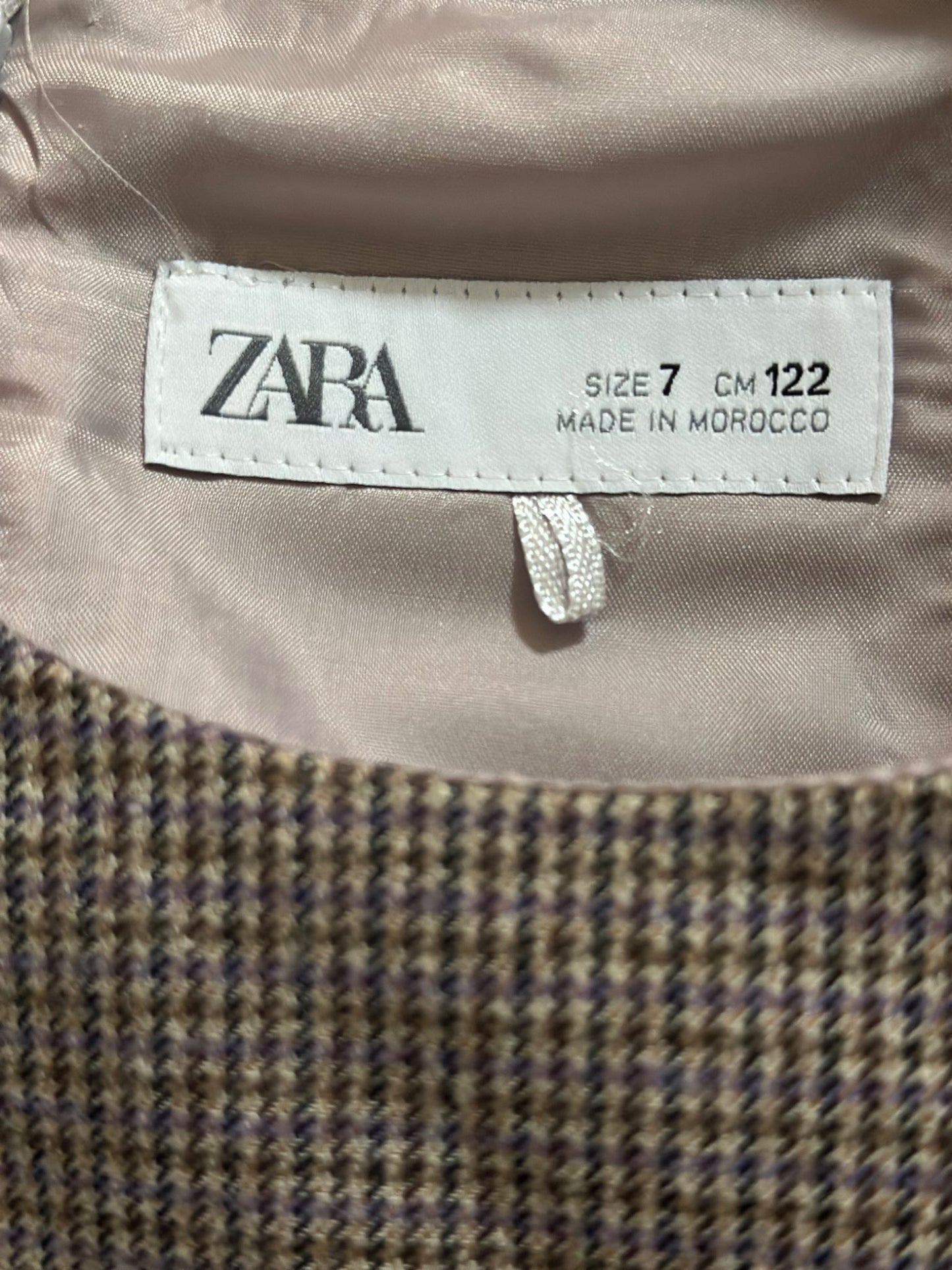 Zara school dress size 7, Kids 7