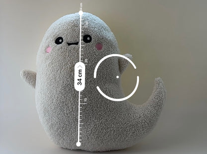 Halloween ghost microwavable snuggle toy