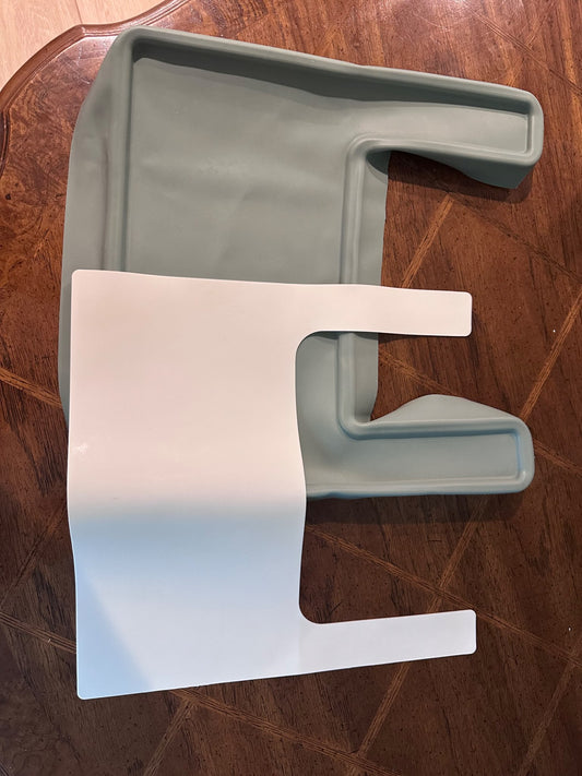 Silicone tray mat for ikea highchair