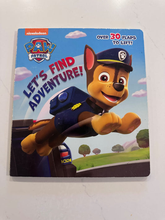 Paw Patrol flap flip book