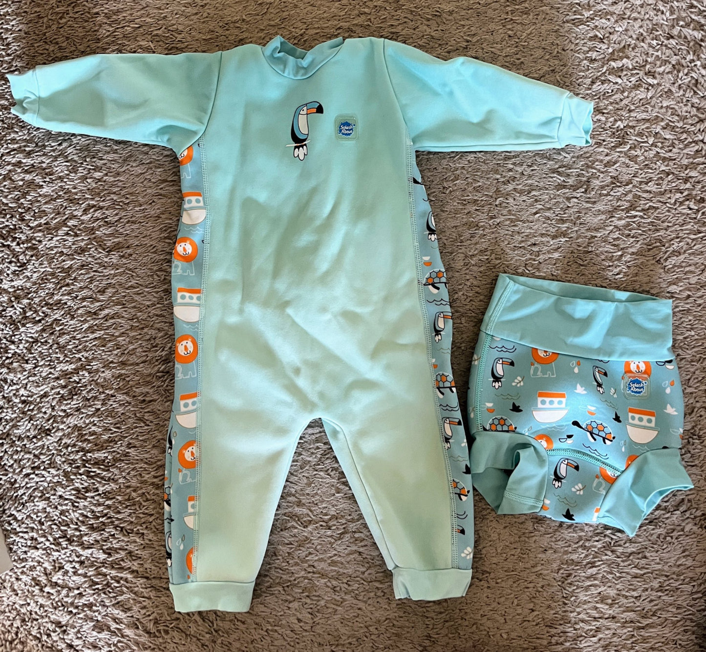 Splash about warm wetsuit and nappy diaper, Kids 24 Month (18-24M)