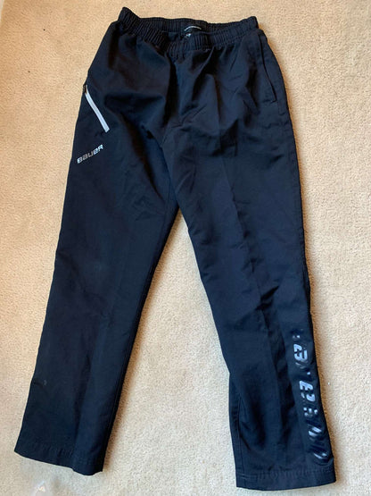 Track pants, Bauer, black, size 10-12, Kids 10