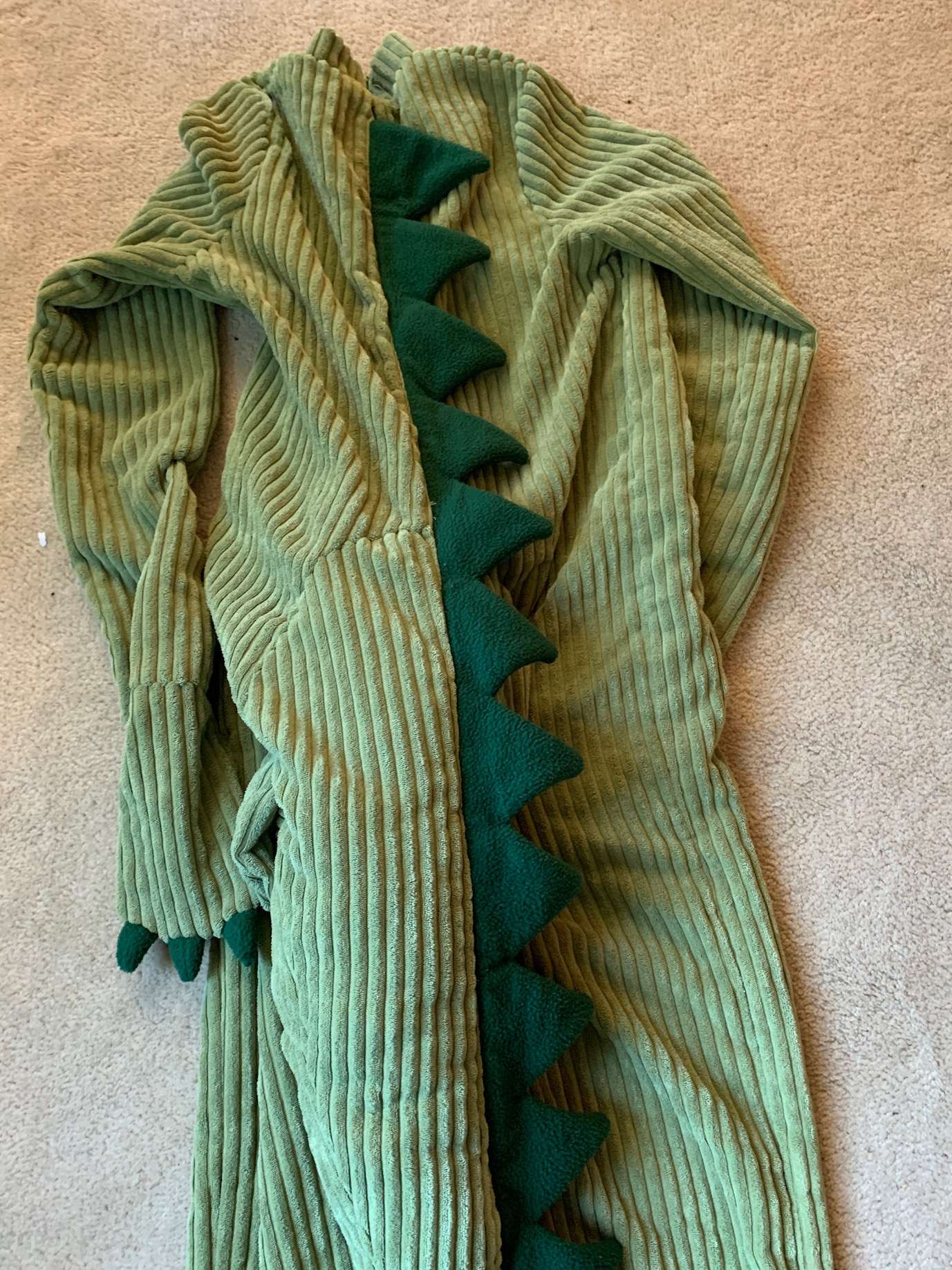Dinosaur Halloween Costume, Youth Large, Kids 12 & 14 (large)
