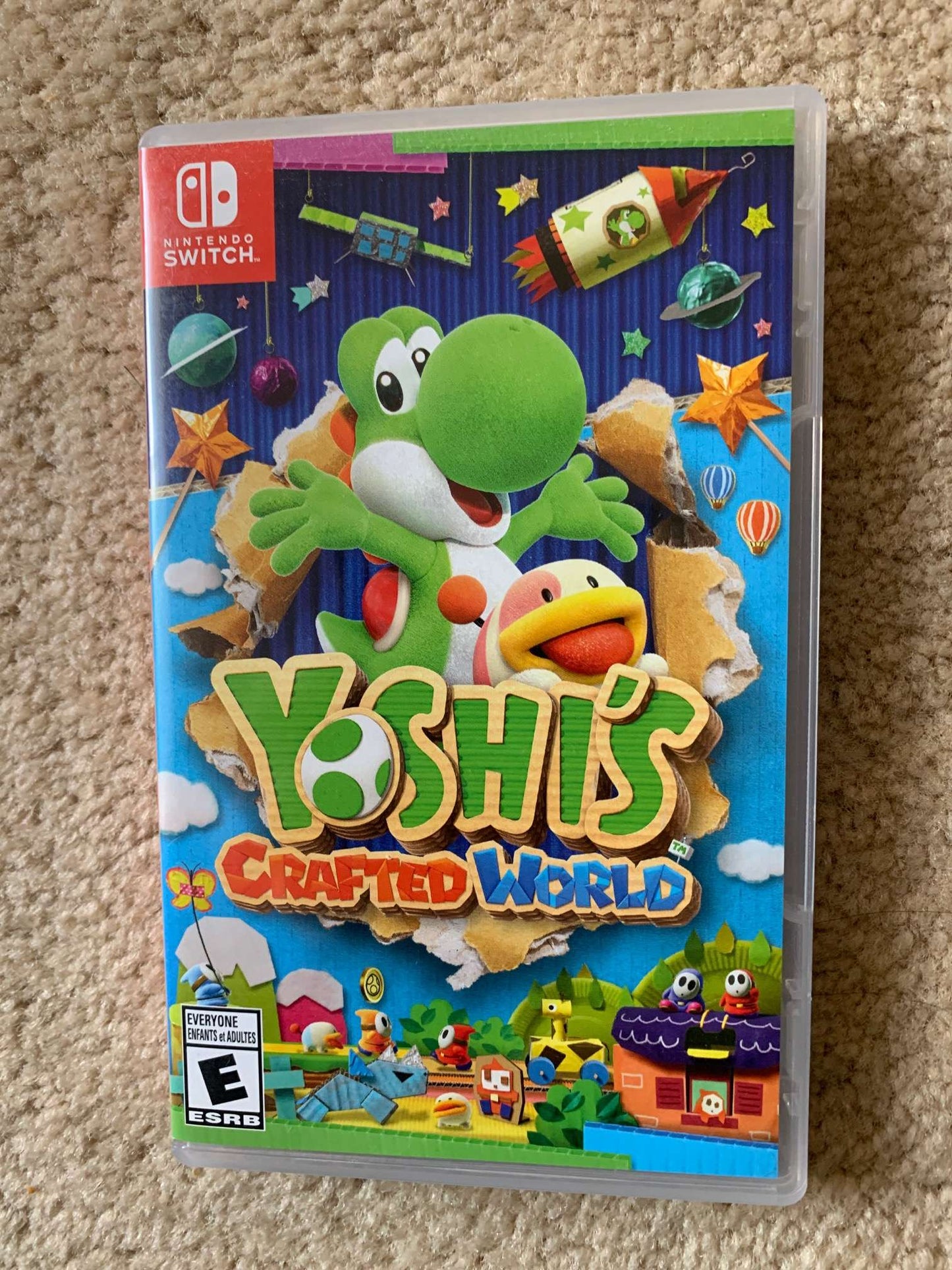 Nintendo Switch Game - Yoshi's Crafted World