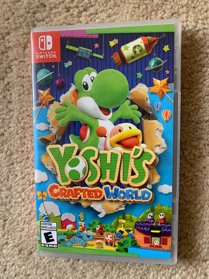 Nintendo Switch Game - Yoshi's Crafted World