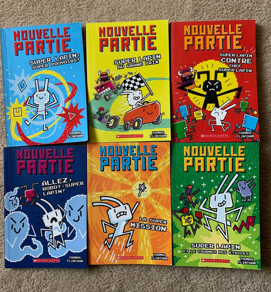 Book Bundle - 6 French Graphic Novels, Paperback
