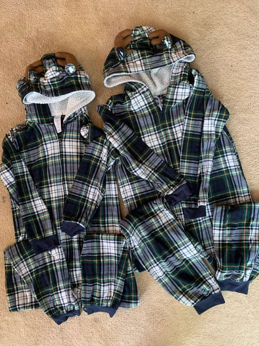 Holiday Matching "Moose" Onesies, Size 14 and 16 , Kids 12 & 14 (large)