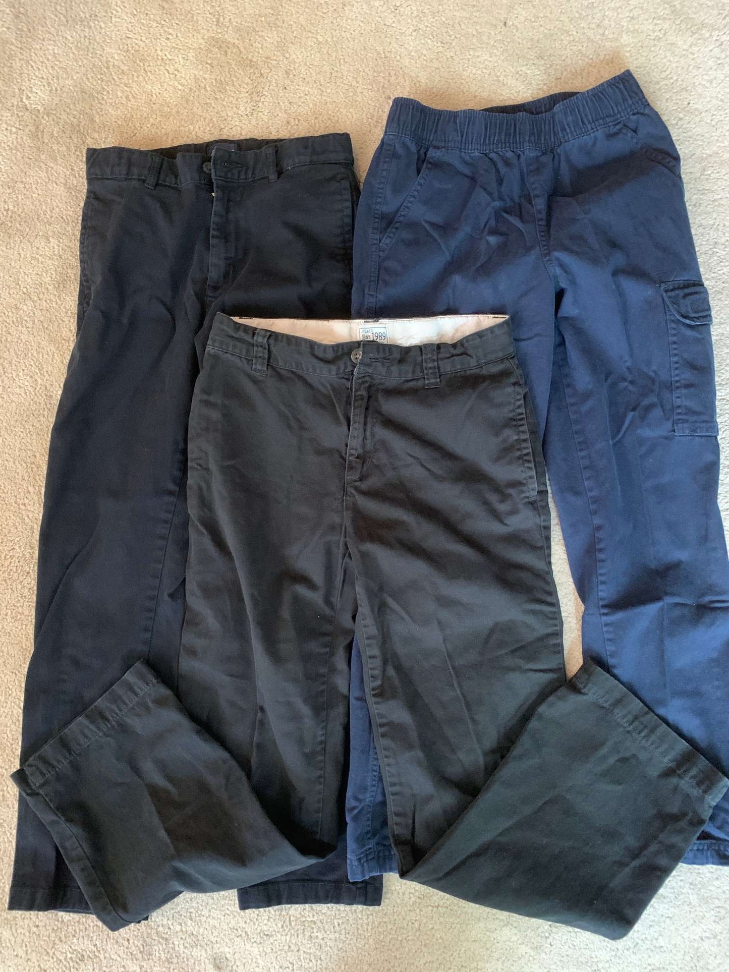 Boys Cargo/Dress Pants Bundle, 12 & 14, Kids 12