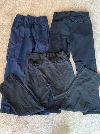 Boys Cargo/Dress Pants Bundle, 12 & 14, Kids 12