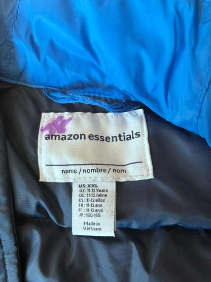 Blue Puffer Vest, Size 11-12, Like New, Kids 12