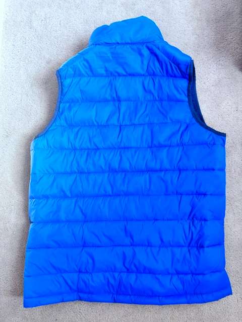 Blue Puffer Vest, Size 11-12, Like New, Kids 12