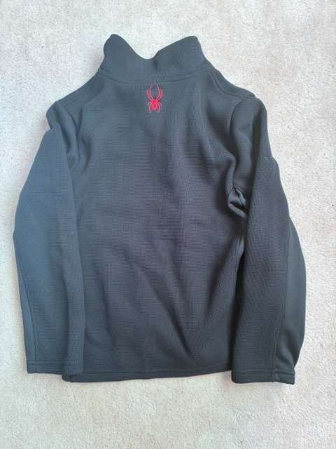 Spyder Black Fall/Spring Coat, Boys 10-12, Kids 10