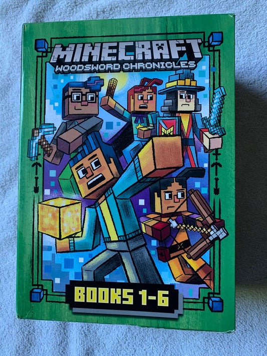 Minecraft Chapter Book Set, Like New