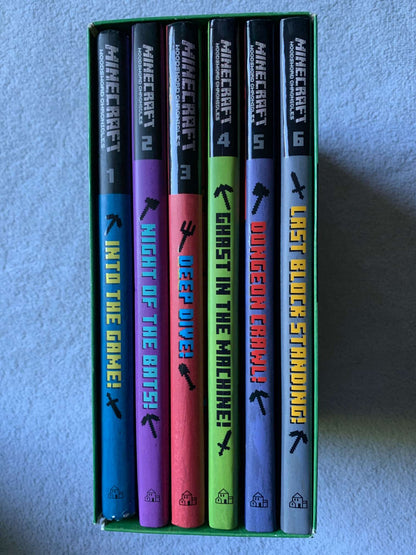 Minecraft Chapter Book Set, Like New