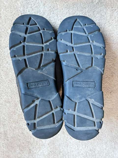 Hush Puppies Black Shoes; 5 Wide, Shoes 5 (Big Kids:8–12yr)