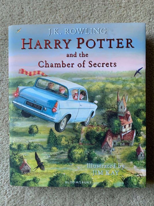 Harry Potter, Illustrated (Large) Edition, Hardcover, Like New