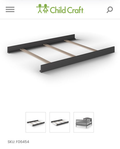 Crib Conversion Kit - full/double - Espresso