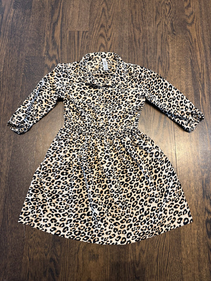 Girls Animal Print Dress - size 7, Kids 7