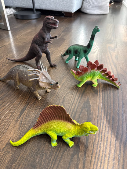 Bundle of med-size dinosaurs