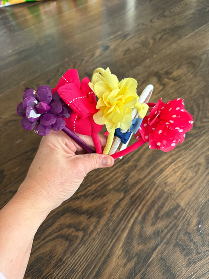 Bundle of 5 headbands