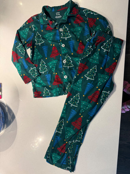 Kids Xmas Pyjamas - size 7 (set 2 of 2), Kids 7
