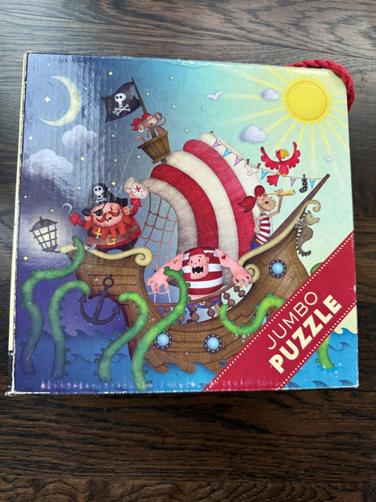 Jumbo Puzzle - Pirates (age 2+)
