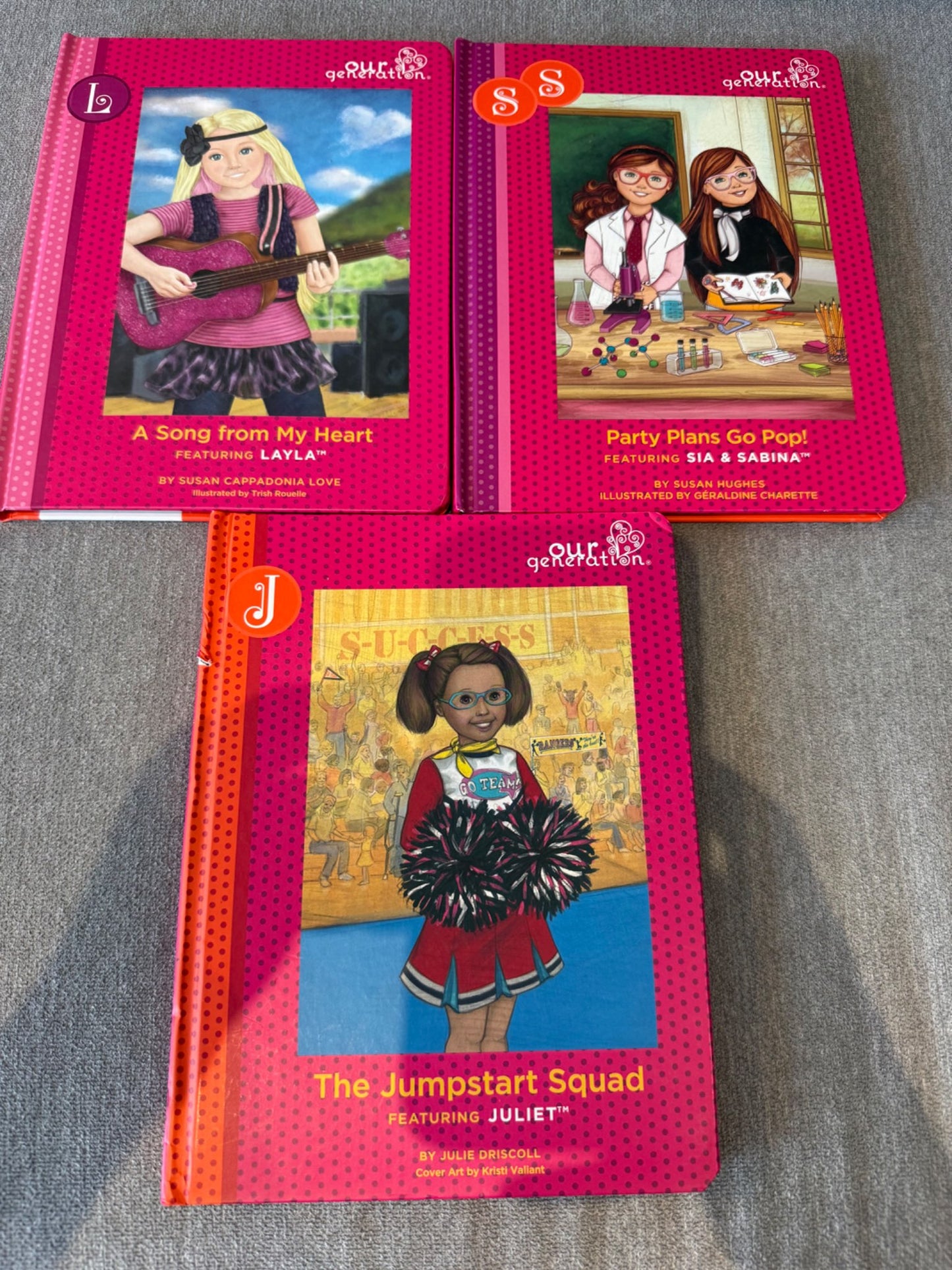 Our Generation Books (3 hardcover)