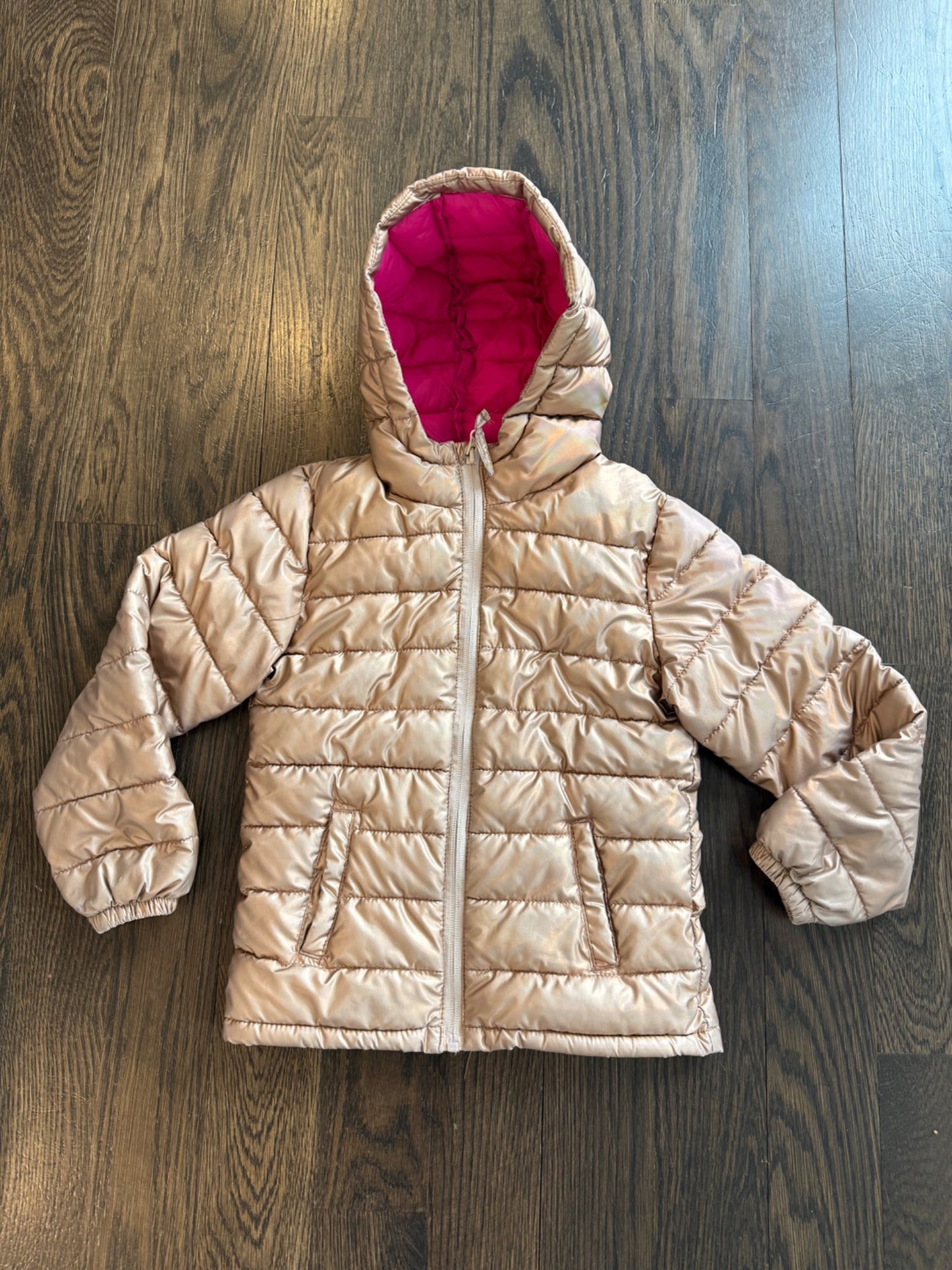Girls spring/ fall puffy jacket - size 5/6, Kids 5/5T