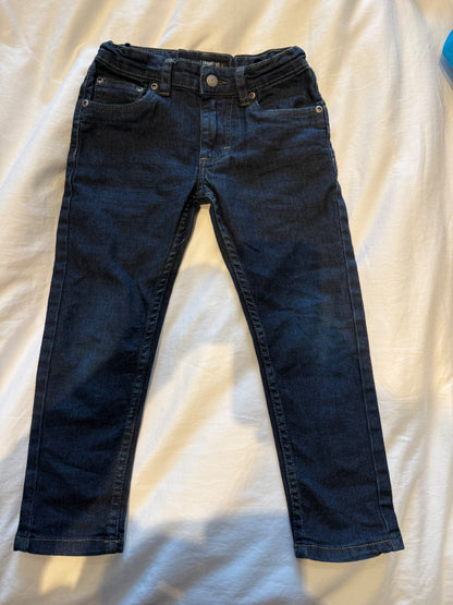 Boys dark jeans - ‘skinny fit straight leg’ - size 4, Kids 4/4T