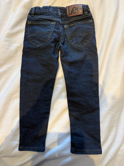 Boys dark jeans - ‘skinny fit straight leg’ - size 4, Kids 4/4T