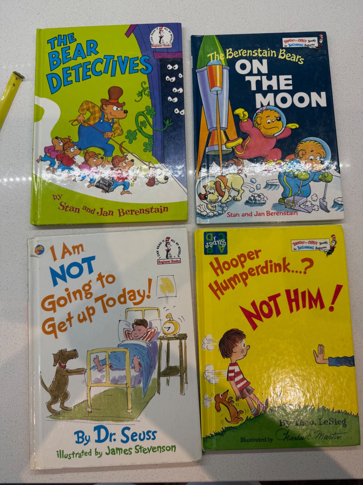Lot of 4 Dr Seuss / Berenstain Bears Books