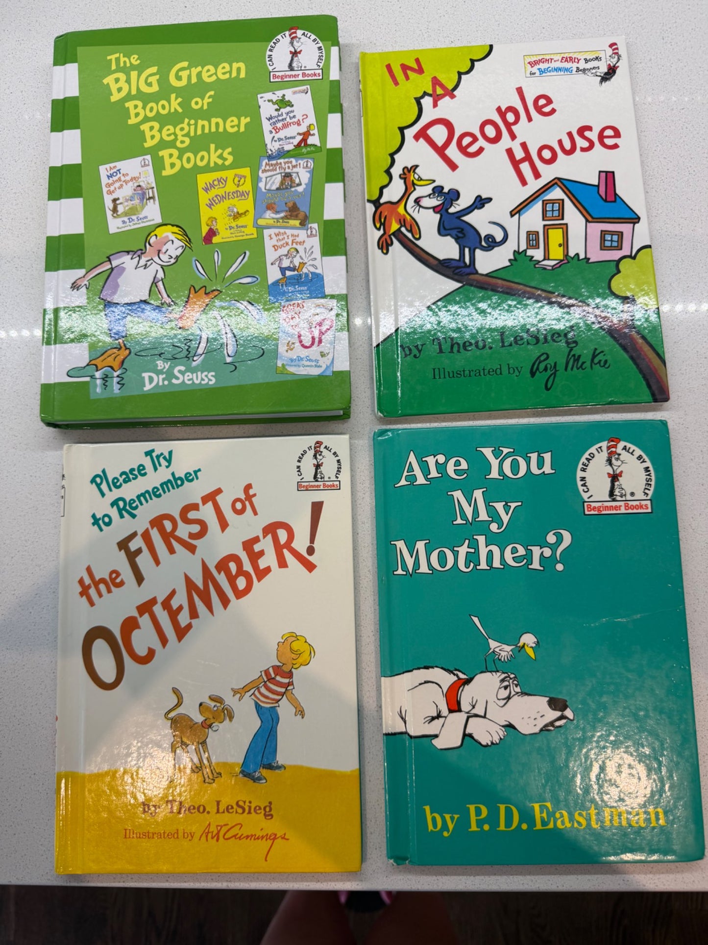 Lot of 4 Dr Seuss Books