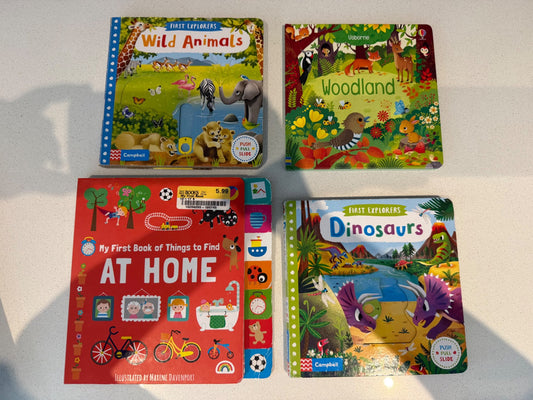 Lot of 4 board books