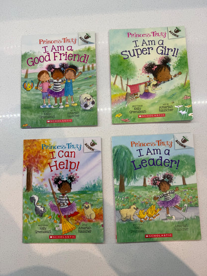 Princess Truly Books - early readers age 5-8  (4 books)