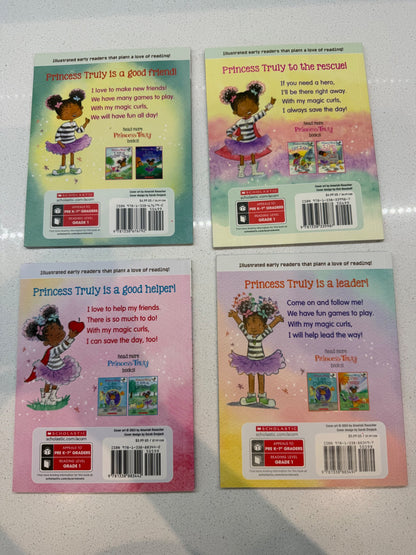 Princess Truly Books - early readers age 5-8  (4 books)