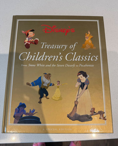 Large book - Treasury of Disney Classics