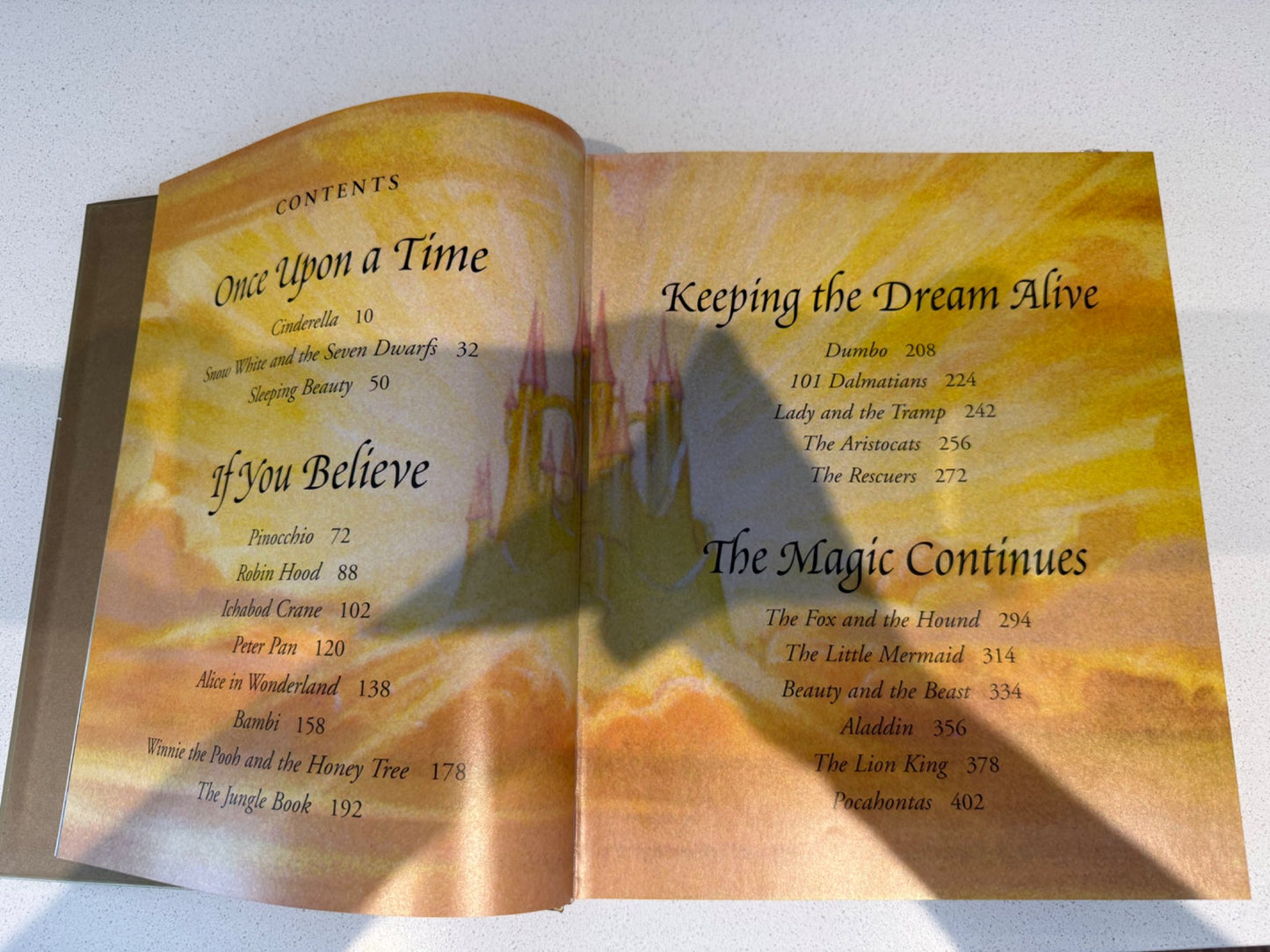Large book - Treasury of Disney Classics