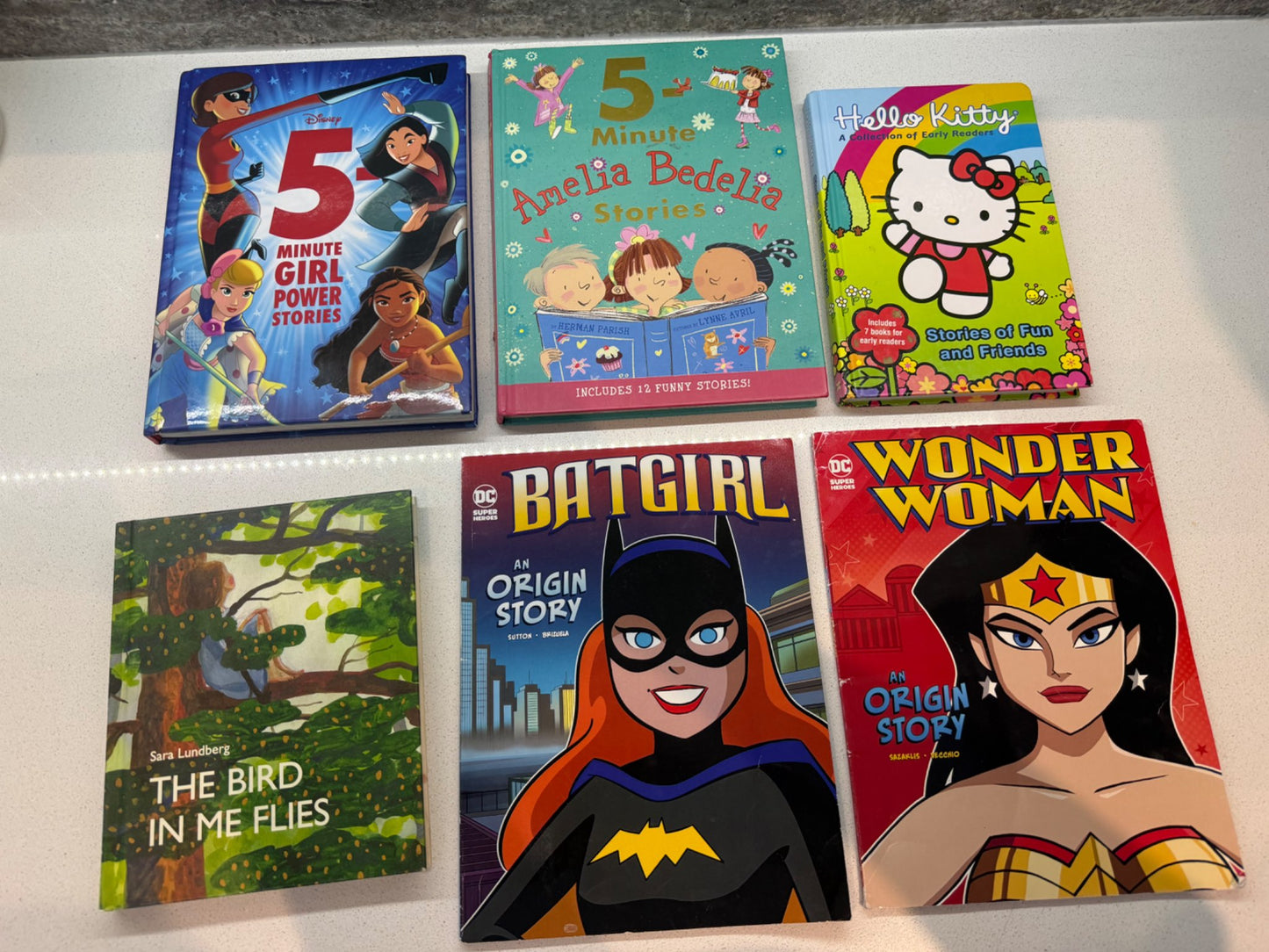 6 girl themed books - age 6-8