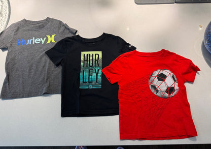 Boys t-shirts (Hurley and Gap) - size 4/5, Kids 4/4T